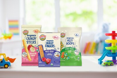 Earth’s Best® Launches New Line of Organic Play + Learn Finger Foods