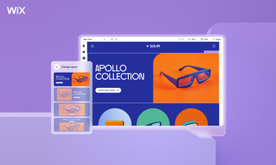 Swiftly rearrange a page's look or layout to give it a fresh look and feel