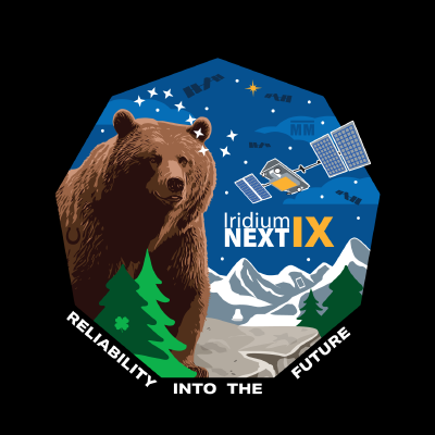 Iridium-9 Launch Patch