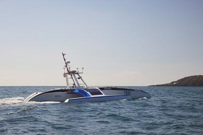Photo Credit: IBM/Promare - The Mayflower Autonomous Ship equipped with an Iridium Certus terminal.