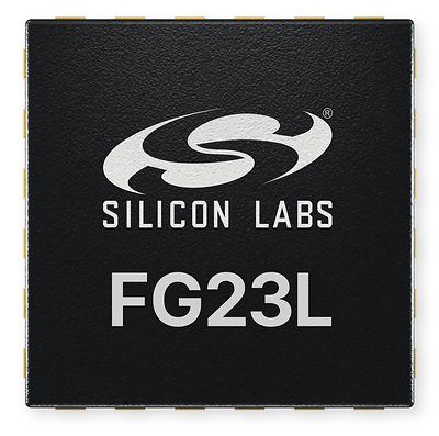 The new FG23L Sub-GHz wireless SoC from Silicon Labs.