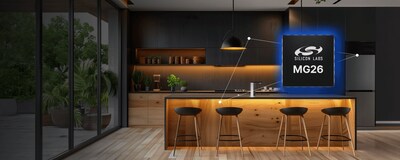 The Silicon Labs MG26 SoC is ideal for Matter smart home devices like smart lighting, switches, and sensors.