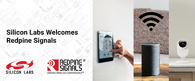Silicon Labs plans to expand its IoT wireless platform with the acquisition of Redpine Signals’ connectivity business.