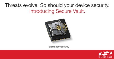 Silicon Labs' new Secure Vault IoT security technology protects connected products, data and intellectual property against evolving threats.