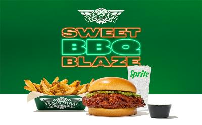 The Flavor Experts at Wingstop continue to deliver bold, distinctive flavors with their latest LTO – Sweet BBQ Blaze – that only Wingstop can pull off.