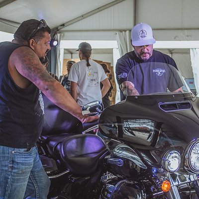 Rockford Fosgate at Sturgis Motorcycle Rally.