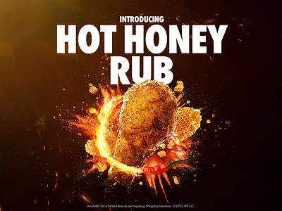 Beginning this week, fans get their hands on Wingstop’s new Hot Honey Rub that’s different from the rest, bringing sweet, fiery crunch to every bite.