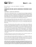 CUL Announces Preferred Share Issue (CNW Group/Canadian Utilities Limited)