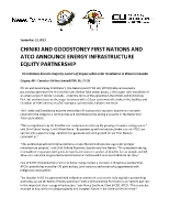 ATCO Chiniki and Goodstoney partnership (CNW Group/ATCO Ltd.)