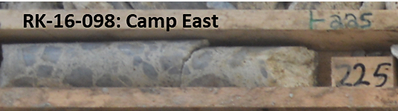 Figure 3: Dravitic Breccias present at Camp East exhibit similar characteristics to mineralized dravitic breccias intersected at Arrow. (CNW Group/NexGen Energy Ltd.)