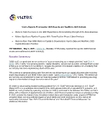 Viatris Reports First Quarter 2025 Results and Reaffirms 2025 Outlook