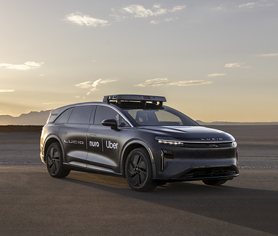 Uber aims to deploy 20,000 or more Lucid vehicles equipped with the Nuro Driver™ over six years in dozens of markets around the world, with the first launch in a major US city next year.