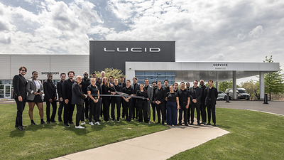 Lucid opens its newest Studio and Service Center in Rutherford, N.J.