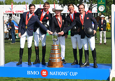 Team Great Britain Triumphs at 2025 BMO Nations' Cup During Spruce Meadows ‘Masters’ (CNW Group/BMO Financial Group)