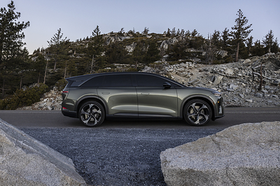 Conceived from the ground up without compromise, Lucid Gravity is enabled by Lucid’s revolutionary technology to provide the interior space and practicality of a full-size SUV within the exterior footprint of a mid-size SUV.