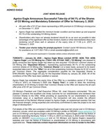 Download Press Release (CNW Group/O3 Mining Inc.)