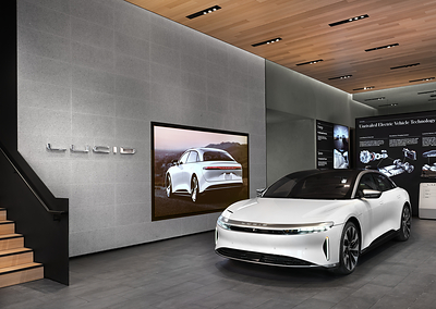 Lucid Motors today announced the official opening of its newest Studio location in the Seaport District in Boston, MA. This opening marks Lucid's 25th Studio and service center location in North America.