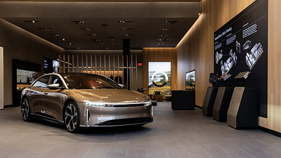 Lucid today announced the official opening of its newest Studio location at Fashion Island in Newport Beach, CA, marking the 21st location in a growing network of Lucid Studios and service centers throughout the country.