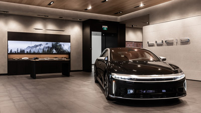 The Lucid Studio at CF Pacific Centre in Vancouver, B.C. open its doors to customers today, representing the 10th Studio in a growing network of locations and the first in Canada, with plans to another in the Toronto area in 2022 and other Canadian locations to follow.