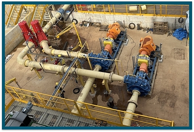 Figure 9 – Tailings Pumps (CNW Group/G Mining Ventures Corp)