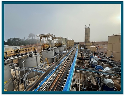 Figure 5 – Reagent Preparation (CNW Group/G Mining Ventures Corp)