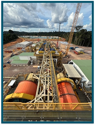 Figure 2 – Plant (CNW Group/G Mining Ventures Corp)