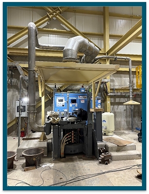 Figure 7 – Furnace (CNW Group/G Mining Ventures Corp)