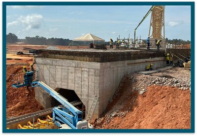 Figure 6 - Ore Reclaim Tunnel (CNW Group/G Mining Ventures Corp)