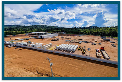 Figure 3 – Logistics Base in Morais Almeida (CNW Group/G Mining Ventures Corp)