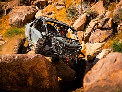 The new Can-Am Maverick R X rc brings a new level of rock-crawling performance to the industry. (CNW Group/BRP Inc.)