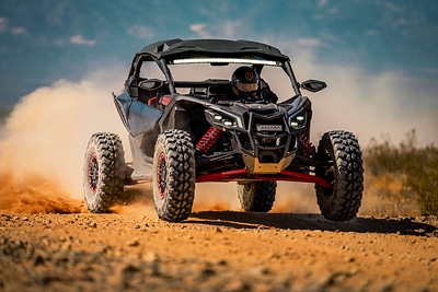 The updated Can-Am Maverick X3 is sharper and more refined than ever before. (CNW Group/BRP Inc.)