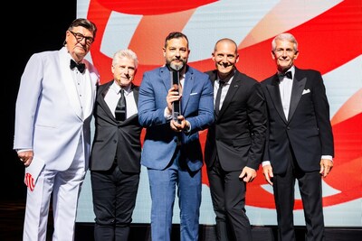 The Can-Am Pulse motorcycle received the Best of the Best award, the highest distinction in the competition. (CNW Group/BRP Inc.)