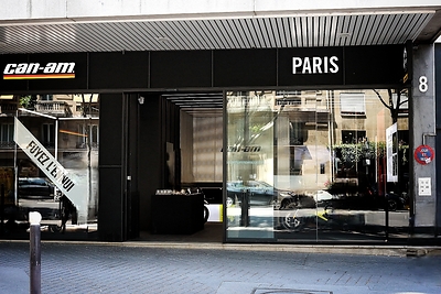 Powersports Leader BRP Opens First Flagship Store in Paris. (CNW Group/BRP Inc.)