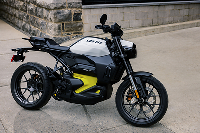 Can-Am Motorcycles are designed from the ground up to offer an incredible riding experience for new and seasoned riders alike. ©BRP 2025 (CNW Group/BRP Inc.)