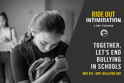 BRP takes a stand against intimidation in schools for United Nations Anti-Bullying Day (CNW Group/BRP Inc.)
