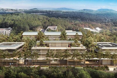BRP opens its Design and Innovation Centre located on the ground floor of the Centrium in Sophia Antipolis. Photo credit: Flex-O (CNW Group/BRP Inc.)