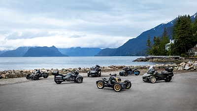 The 2023 Can-Am 3-Wheel Vehicle lineup offers something for everyone, whether you enjoy shorter, urban rides or crave the freedom of the open road. ©BRP 2022 (CNW Group/BRP Inc.)