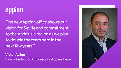 Víctor Ayllón, Vice President of Automation at Appian