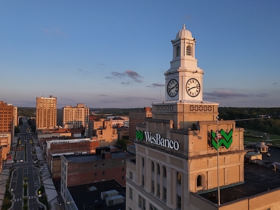 WesBanco tower in Youngstown, Ohio
