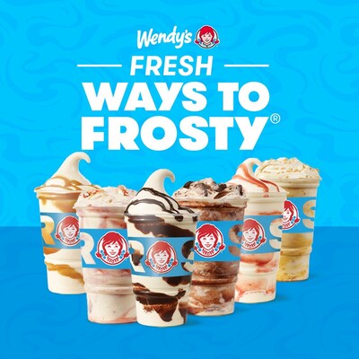 Wendy’s puts a fresh spin on Frosty with Frosty Swirls and Frosty Fusions coming to restaurants nationwide this spring