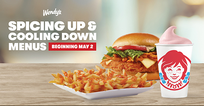 Wendy’s is bringing the heat and cooling down menus this summer with new Ghost Pepper offerings and return of iconic Strawberry Frosty