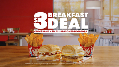 For a breakfast that tastes as good as a good night’s sleep feels, Wendy’s is THAT breakfast. Rise and dine breakfast fans, the Wendy’s $3 Breakfast Deal is back!