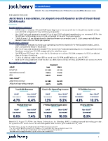 Earnings Release - PDF Version