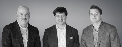 Jonathan Siegel, Mark Masinter, Steve Merkle of Open Realty Advisors. Image courtesy of Newmark.