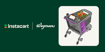Caper Carts – Instacart’s AI-powered smart carts – are now available at Wegmans Dewitt in Syracuse, New York.
