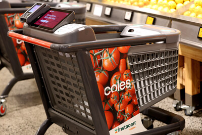 Instacart’s Smart Trolleys are Now Available at Coles Supermarkets in Australia