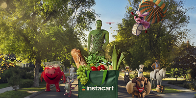 Instacart (NASDAQ: CART), the leading grocery technology company in North America, today unveiled its first-ever Super Bowl commercial, which will air during the second quarter of the Big Game on Sunday, February 9, 2025. Entitled “We’re Here” the 30-second spot brings together beloved icons from America’s favorite grocery brands — including breakout stars from the most legendary Big Game ads of years past — for one epic delivery that is only possible with Instacart.