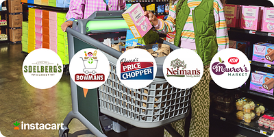 New Wave of Local and Independent Grocers Adopt Instacart Caper Carts