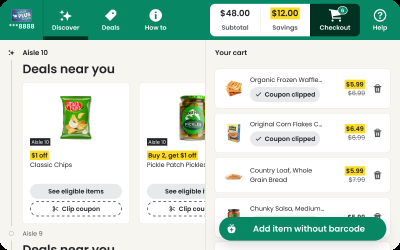 Introducing location-based coupons on Caper Carts.