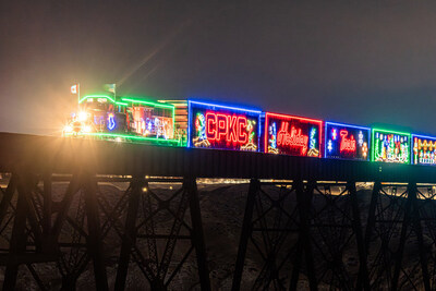 CPKC Holiday Train. Credit Neil Zeller (CNW Group/CPKC)